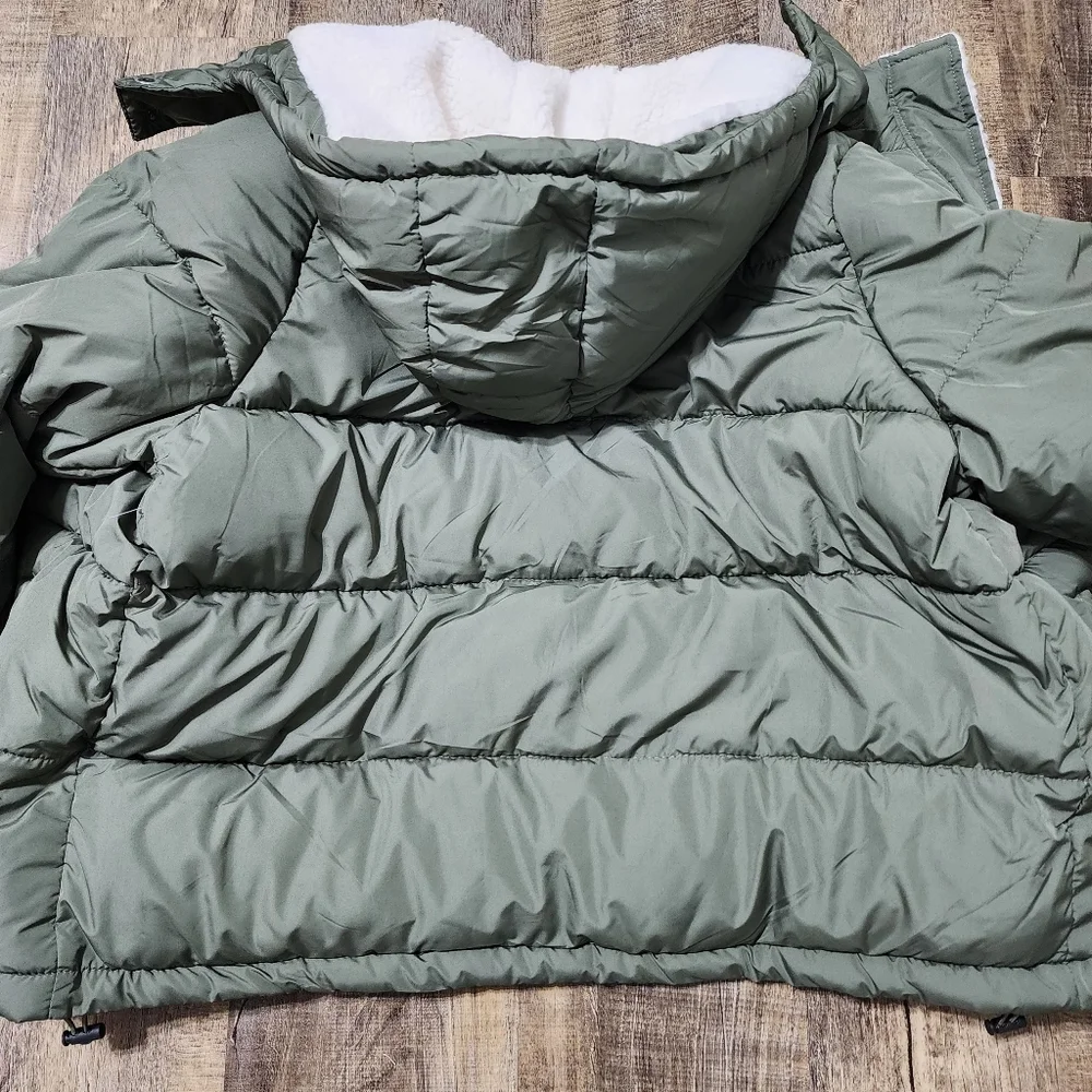 Women's cozy puffer jacket - Picture 5 of 5